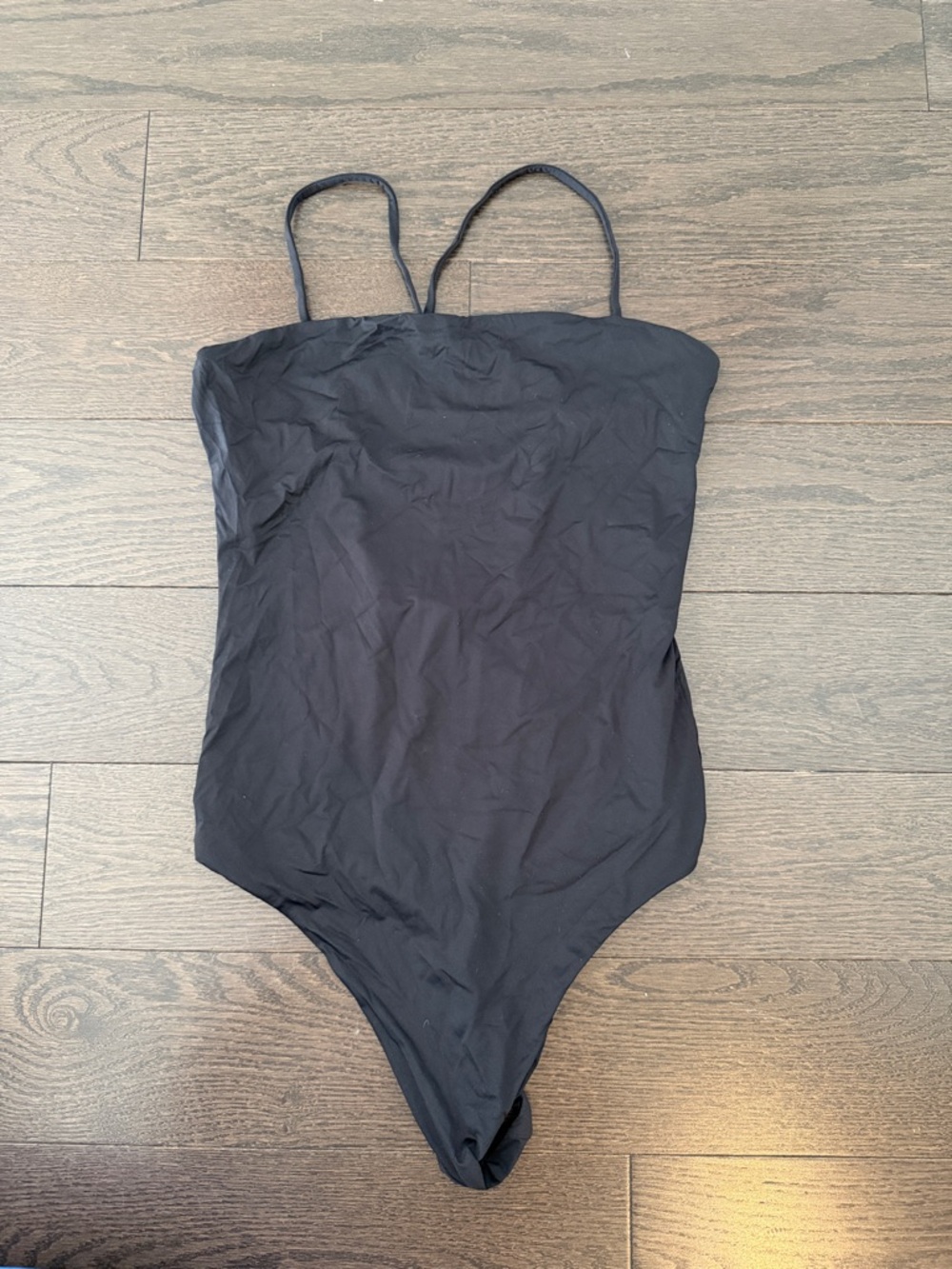 Wilfred Free black thong bodysuit Small
